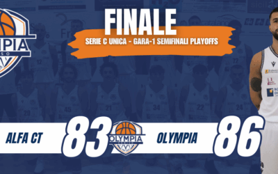 L’Olympia Espugna Catania in Gara-1 di Semifinale