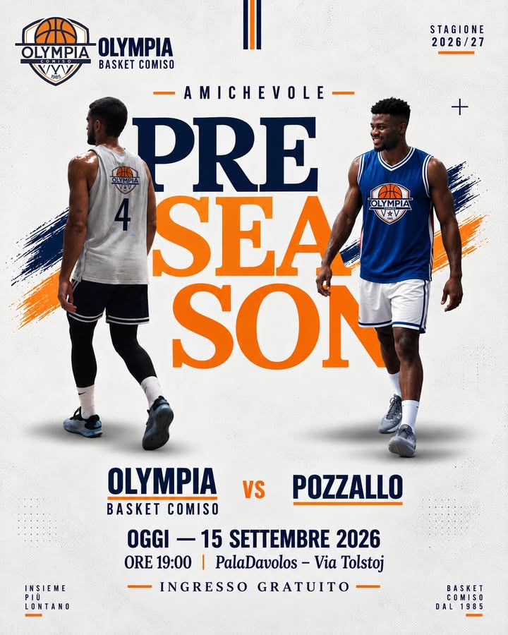 🏀 SI TORNA IN CAMPO! 🔥