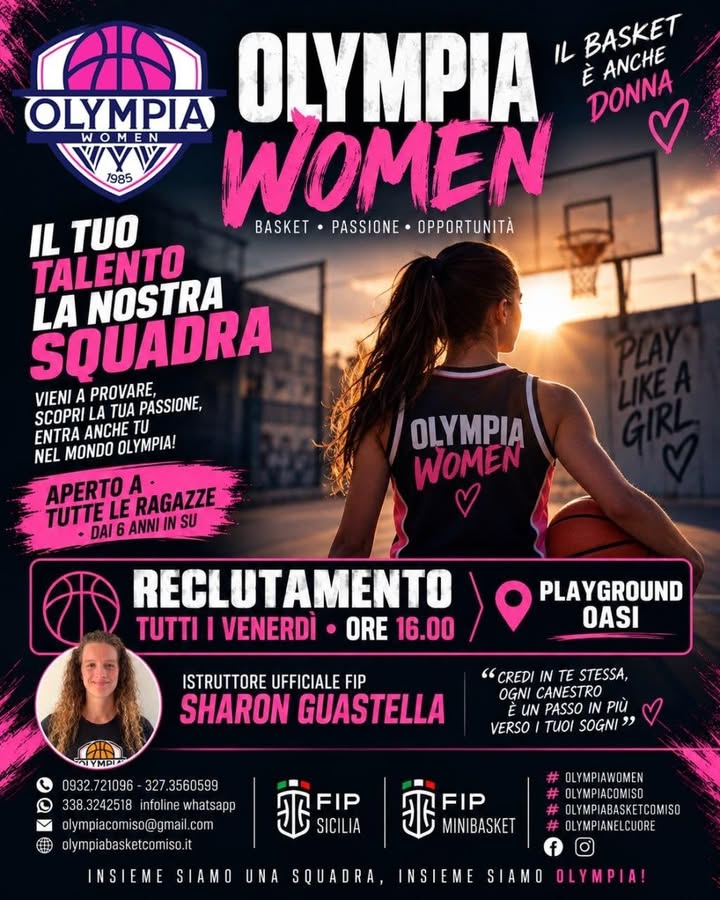 💙🤍OLYMPIA WOMEN È FINALMENTE REALTÀ!