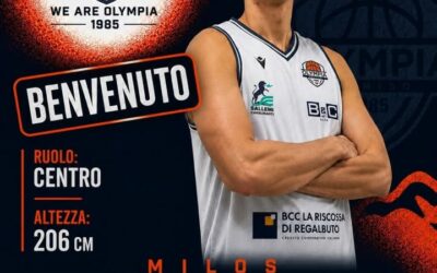 ๐ฃ NUOVO RINFORZO PER IL ROSTER 2026-27: BENVENUTO MILOS MIHAJLOVIC! ๐