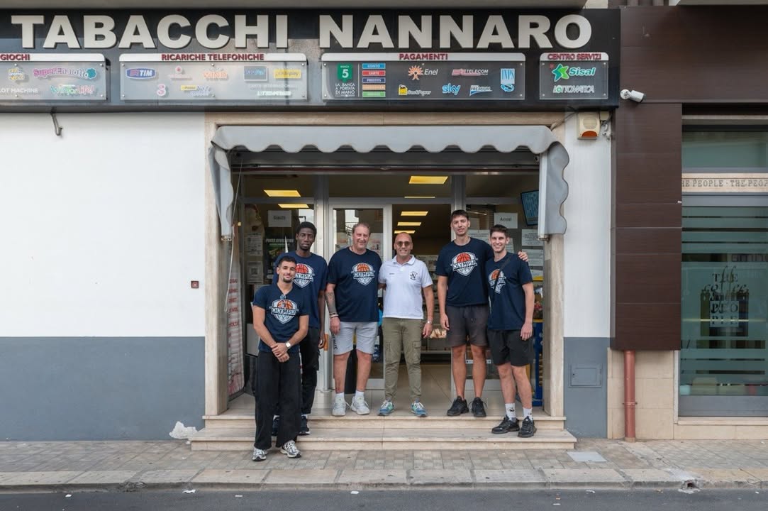 Un ringraziamento di cuore a Mirko Nannaro e alla sua azienda TABACCHI NANNARO per aver scelto di essere al nostro fianco anche in questa stagione! 🏀✨