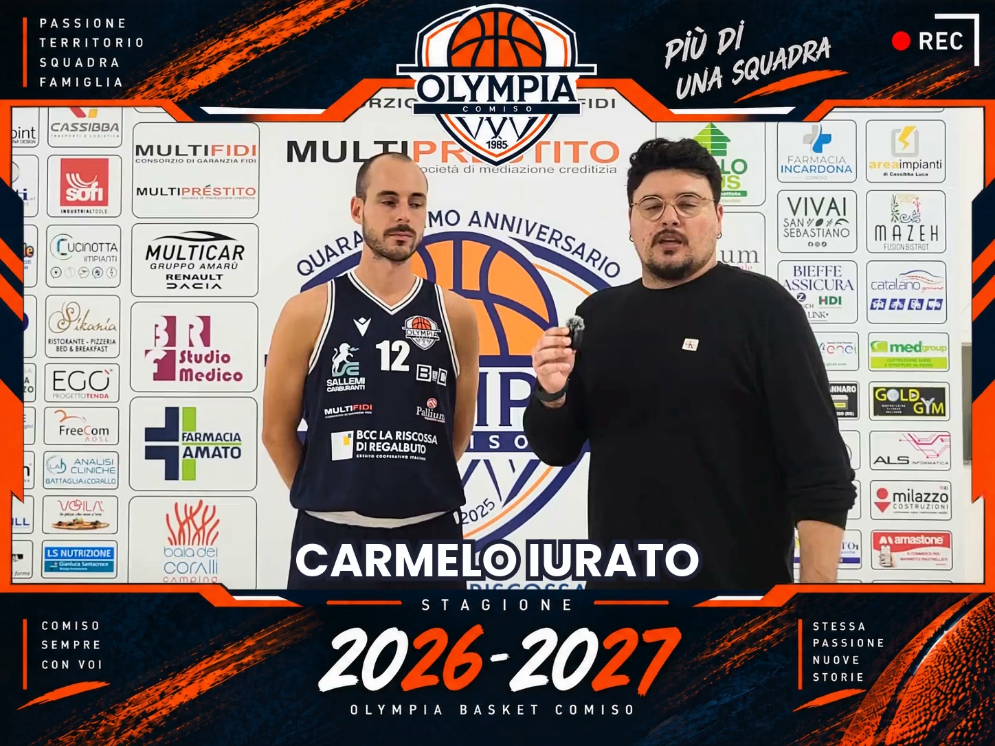 🏀🔥 INTERVISTA AL CAPITANO CARMELO IURATO🔥🏀