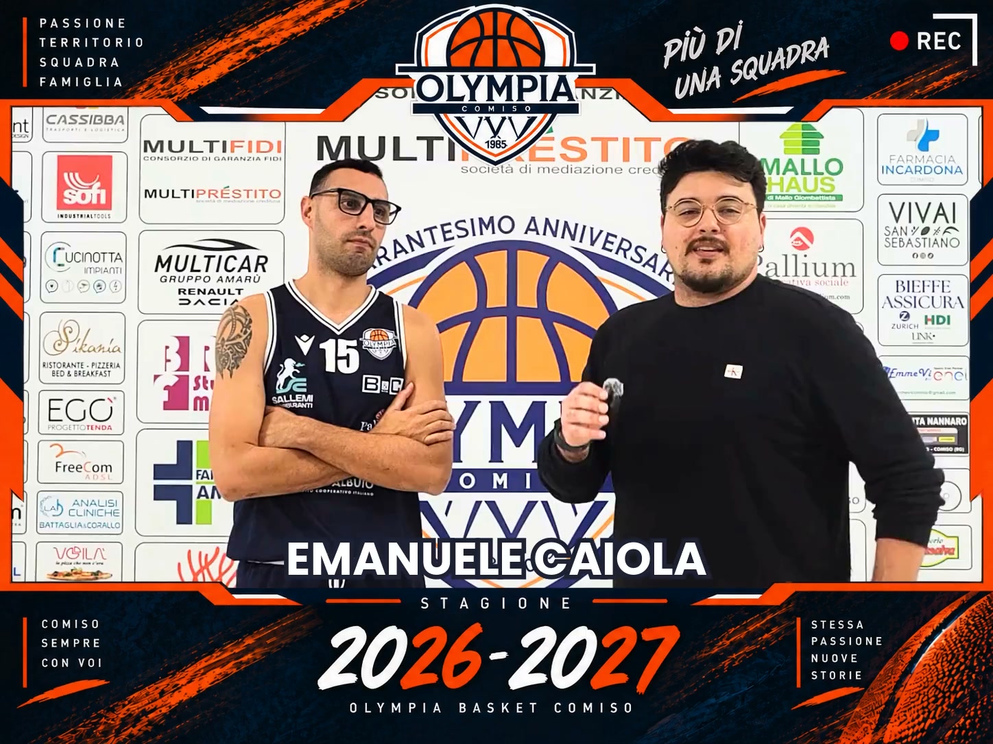 🏀🔥 INTERVISTA AD EMANUELE CAIOLA🔥🏀