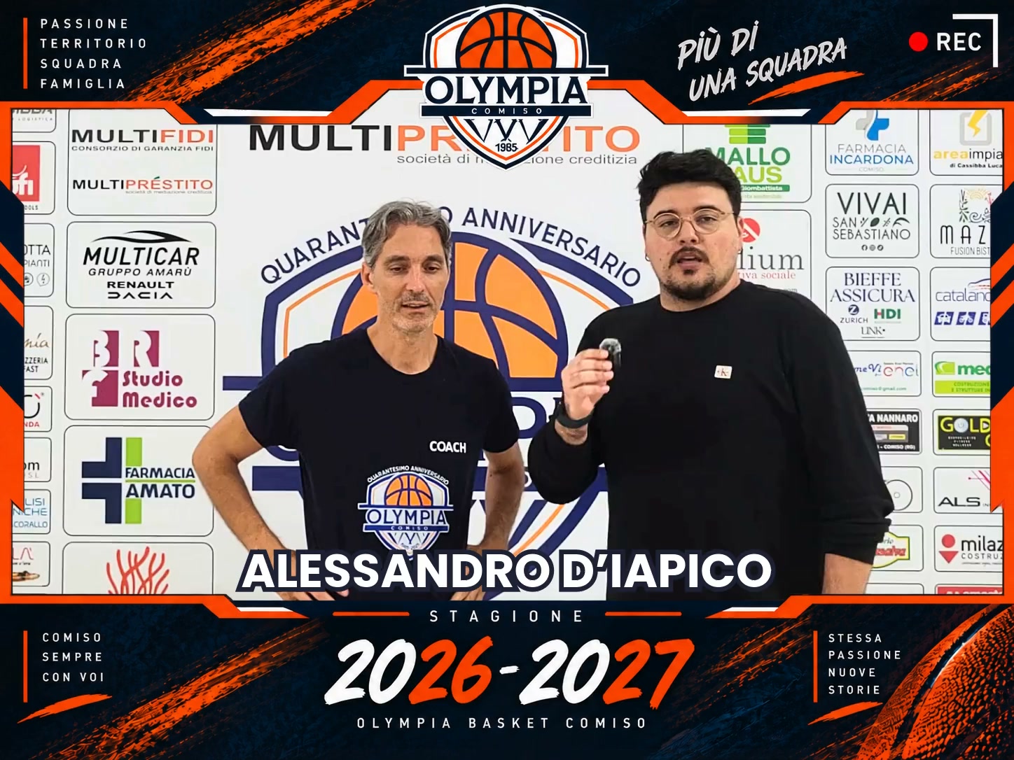 🏀🔥 INTERVISTA AD ALESSANDRO D’IAPICO🔥🏀